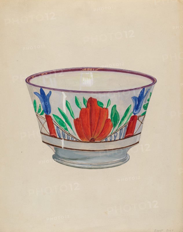 Bowl, c. 1936.