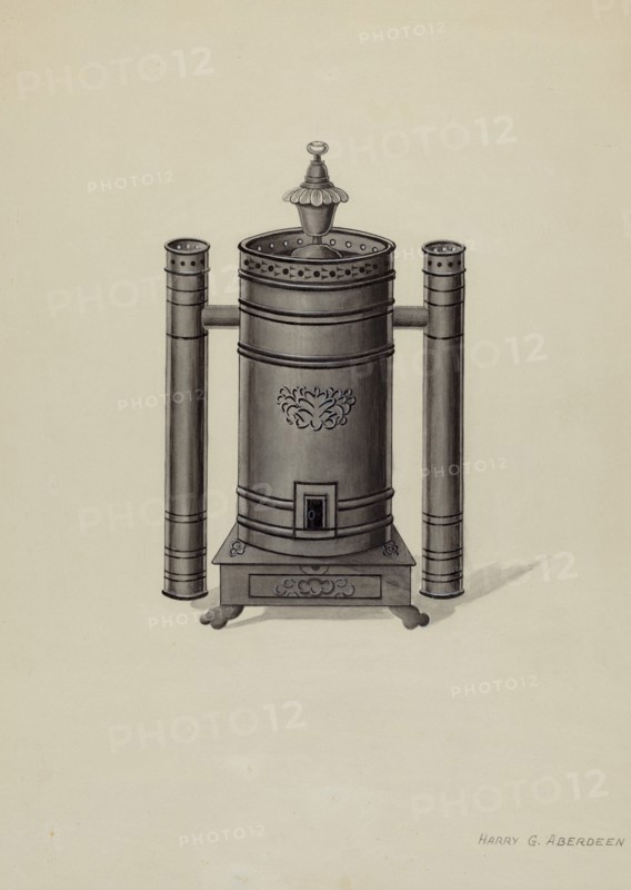 Stove, c. 1937.