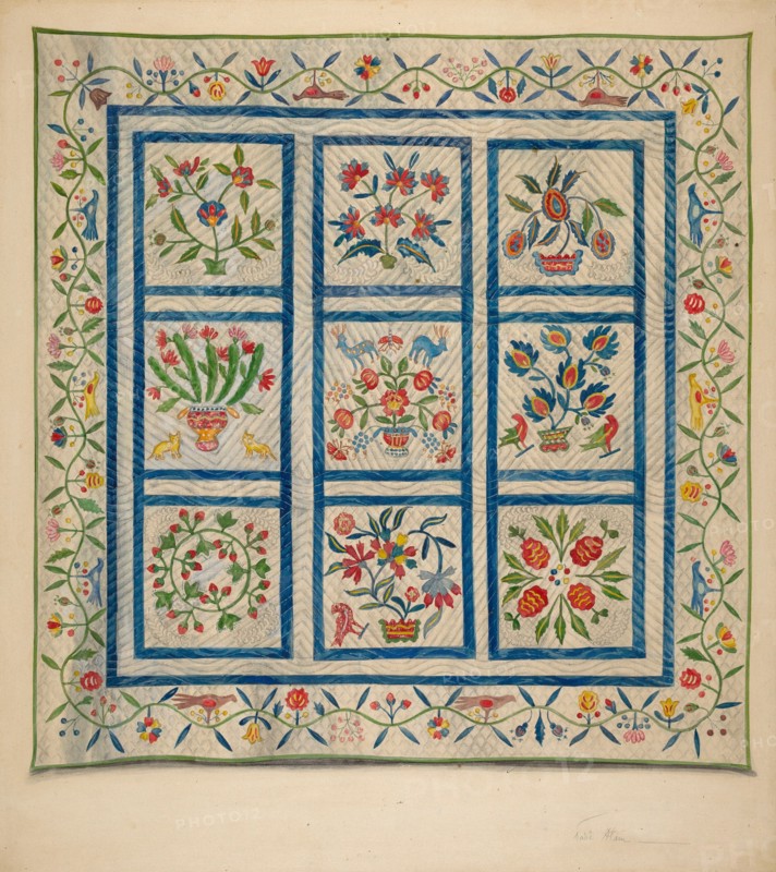 Quilt, c. 1937.