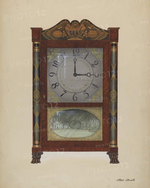 Clock, c. 1938.