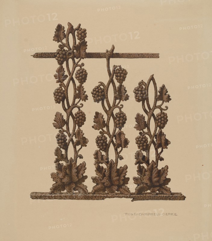 Fence, c. 1940.