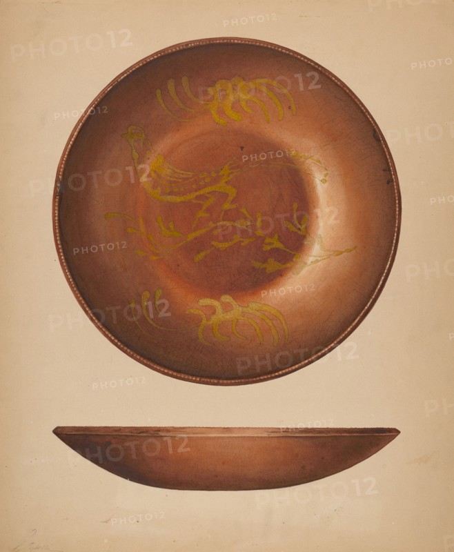 Plate, c. 1939.