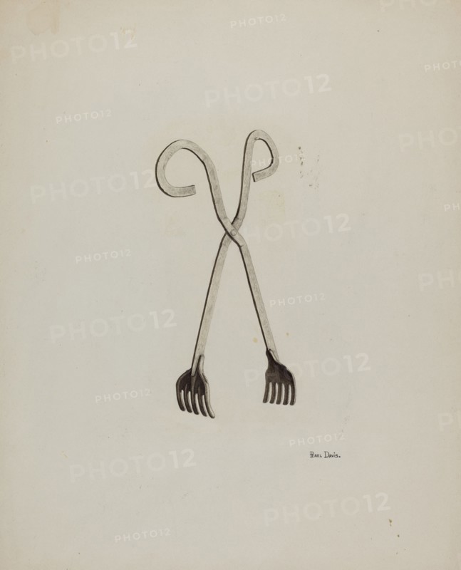 Tongs, c. 1941.