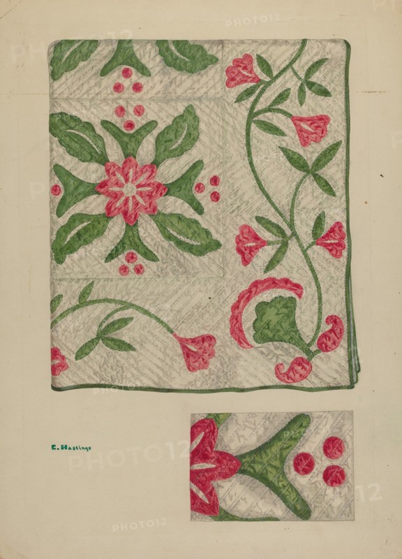 Quilt, c. 1939.