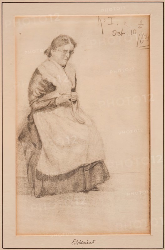 Knitting, 1884.