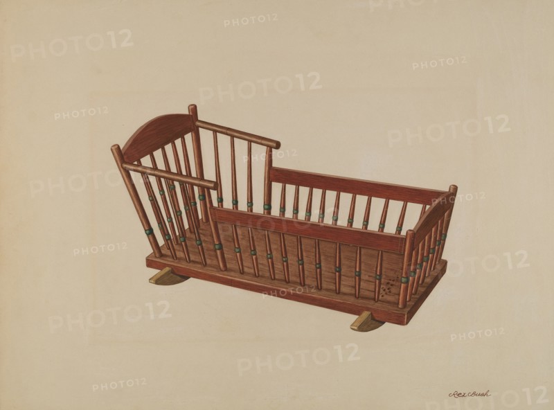 Cradle, c. 1938.