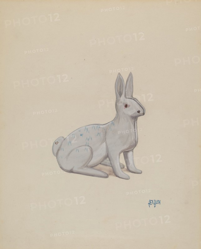 Rabbit, c. 1936.