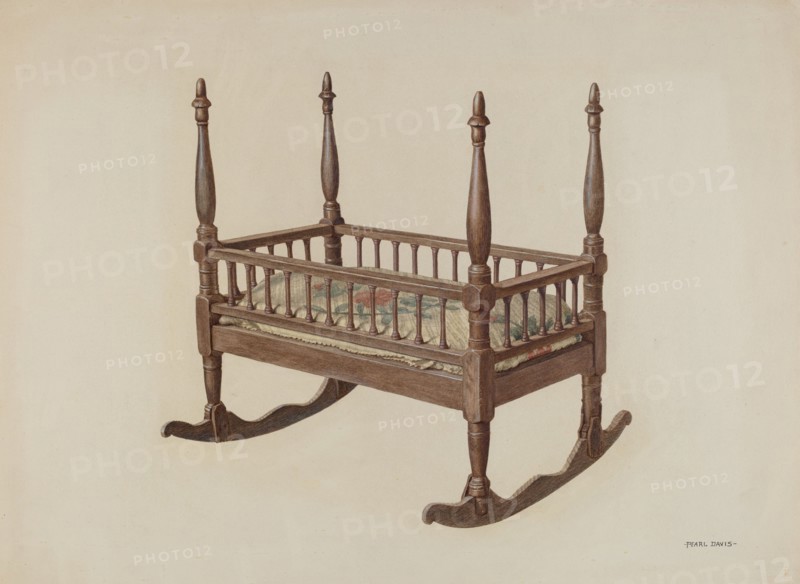 Cradle, c. 1939.