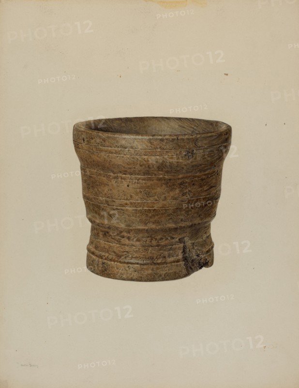 Mortar, c. 1940.
