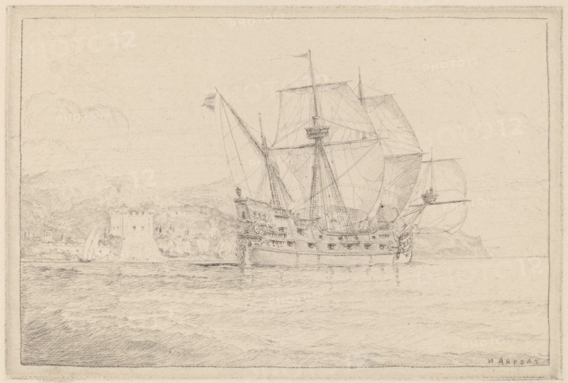Ship under Sail.
