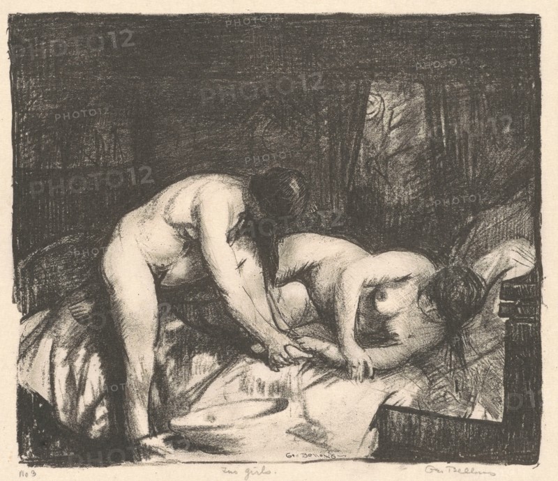 Two Girls, 1917.