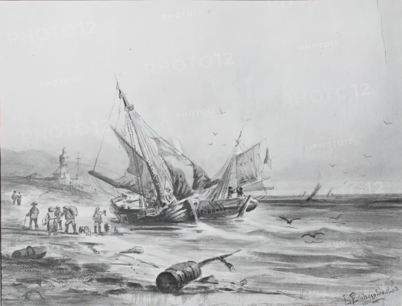 Fisherman, 1878.