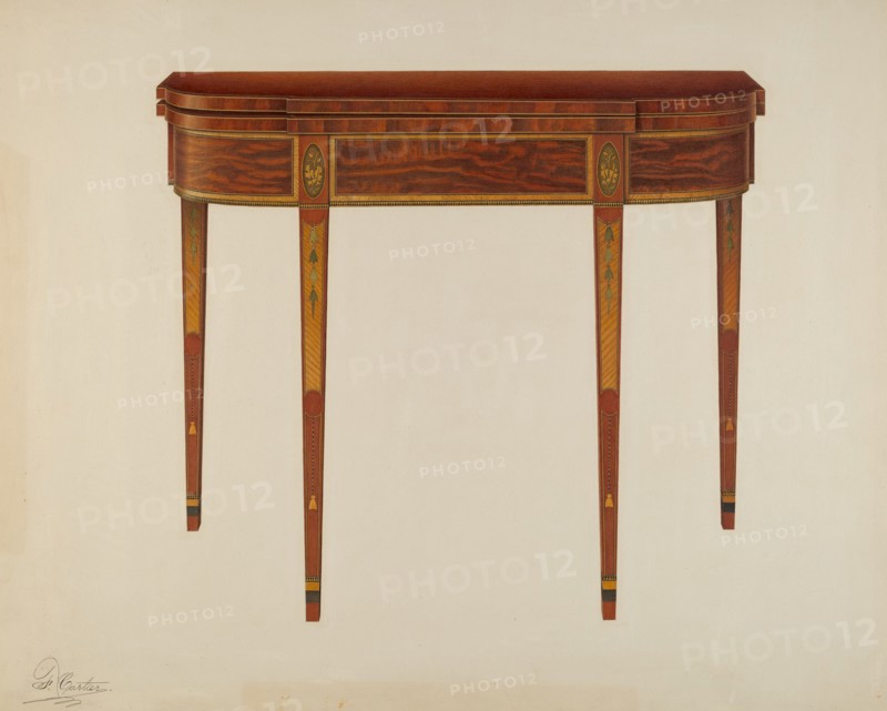 Card Table, 1940.