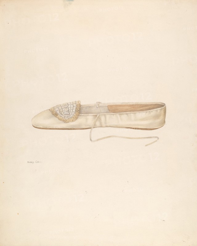 Slipper, c. 1939.