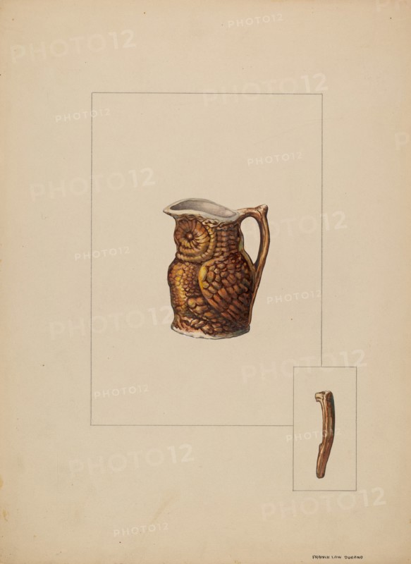 Pitcher, c. 1937.