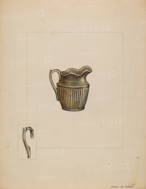Pitcher, c. 1937.