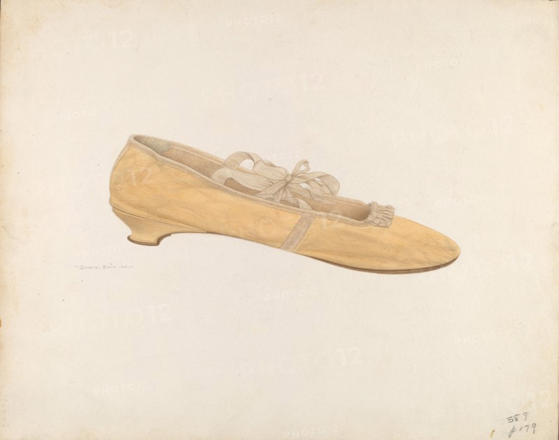 Slipper, c. 1941.