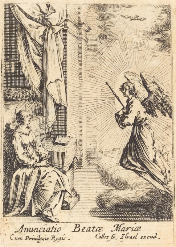 The Annunciation.