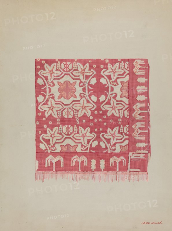 Coverlet, c. 1936.