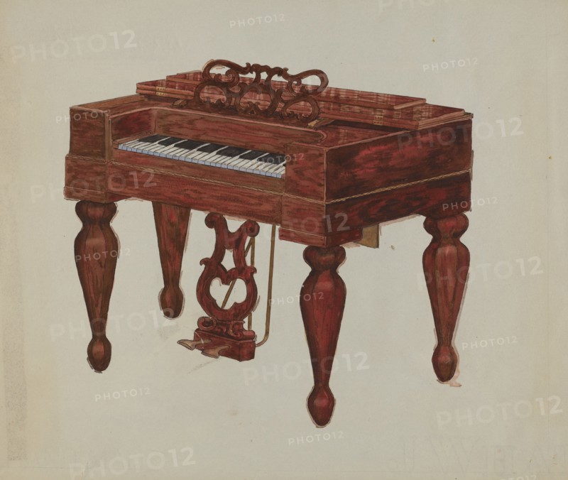 Melodeon, c. 1936.