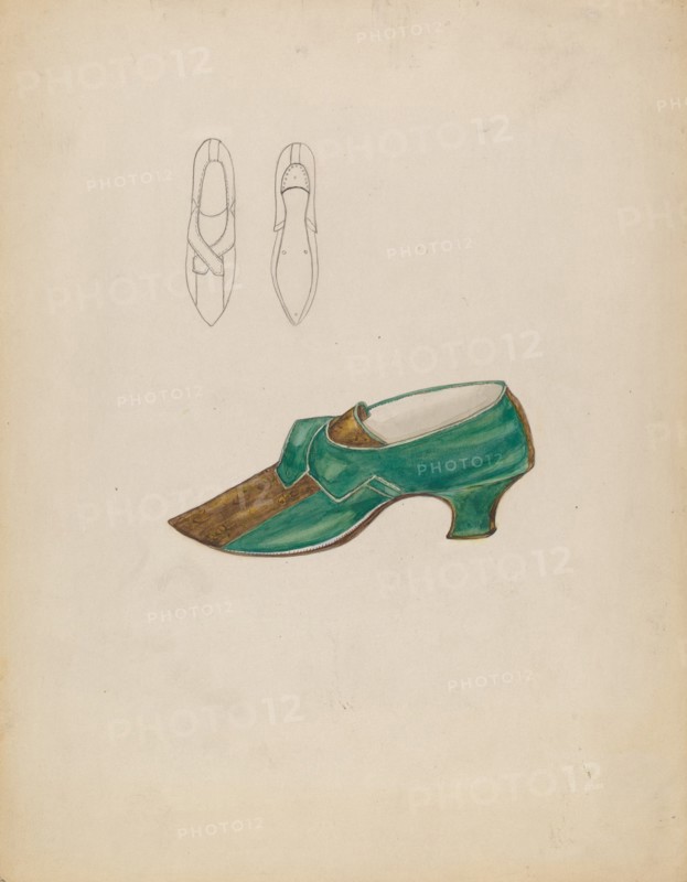Slippers, c. 1936.