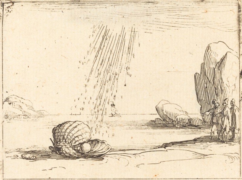 Oyster with Pearl.