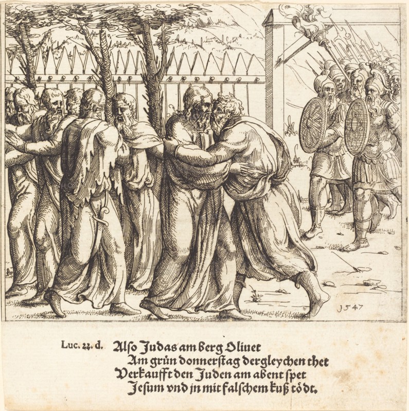 The Kiss of Judas.