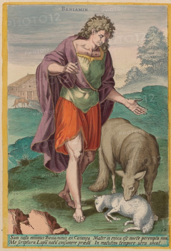Benjamin, c. 1585.