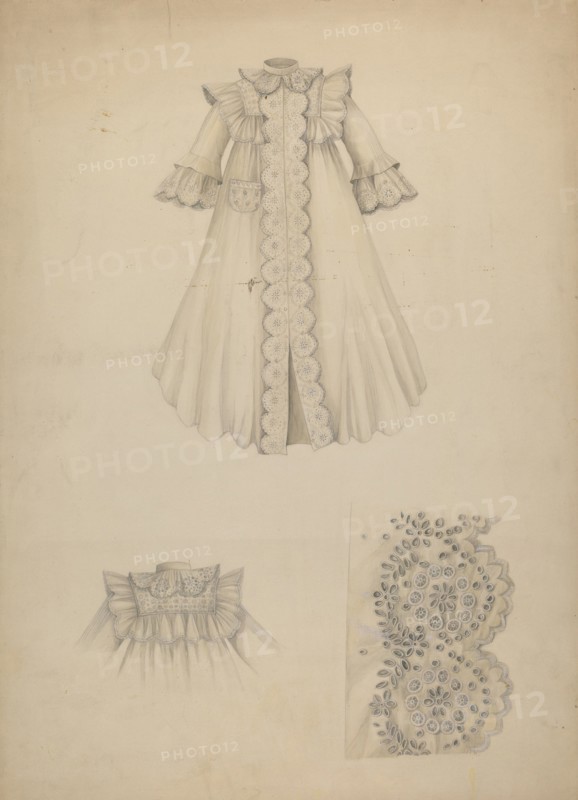 Nightgown, c. 1940.