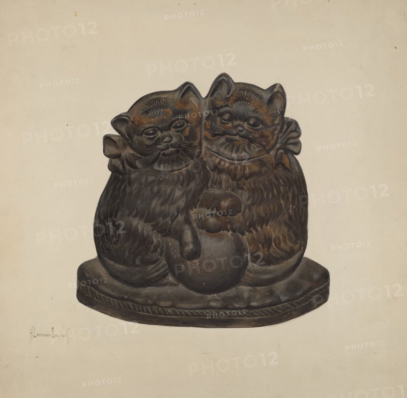 Door Stop, c. 1937.