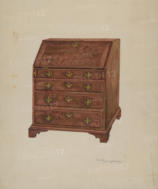 Writing Desk, 1937.