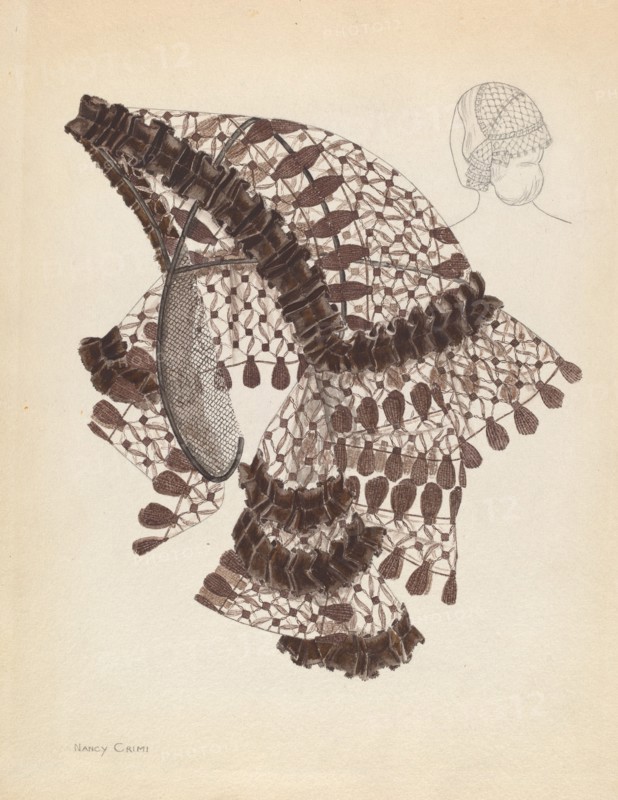 Headdress, c. 1937.