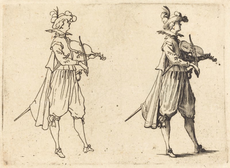 Violinist, c. 1617.