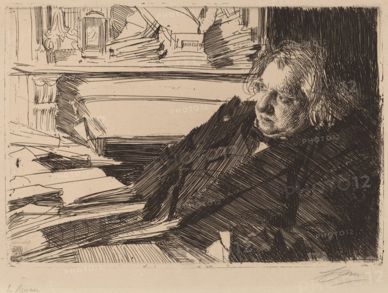 Ernest Renan, 1892.