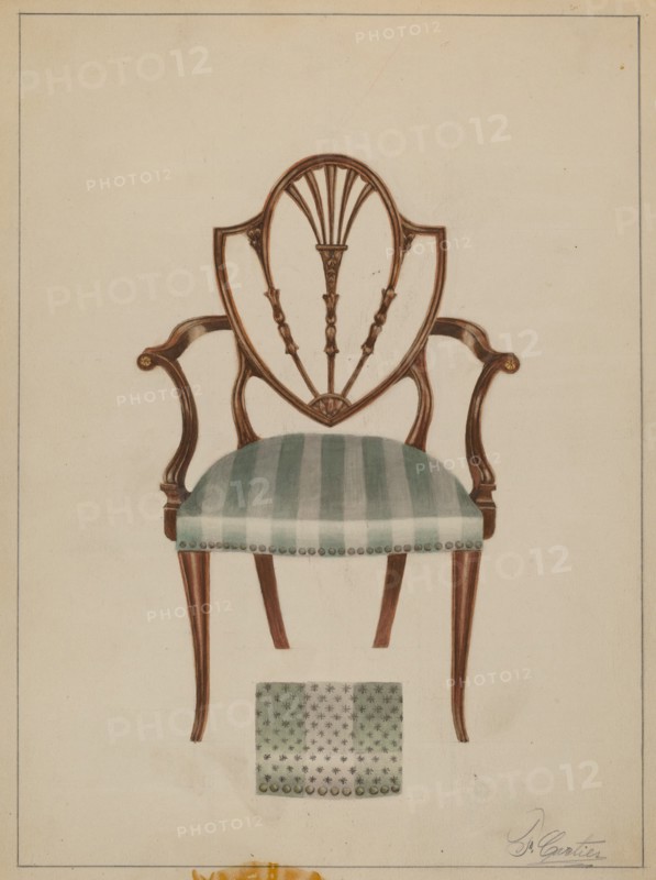 Armchair, 1935/1942.