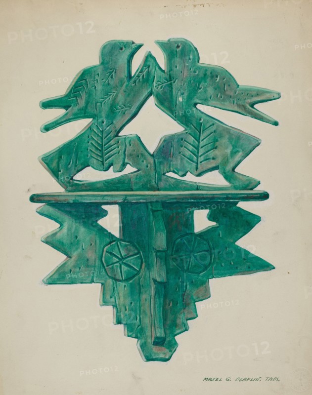 Bird Shelf, c. 1940.