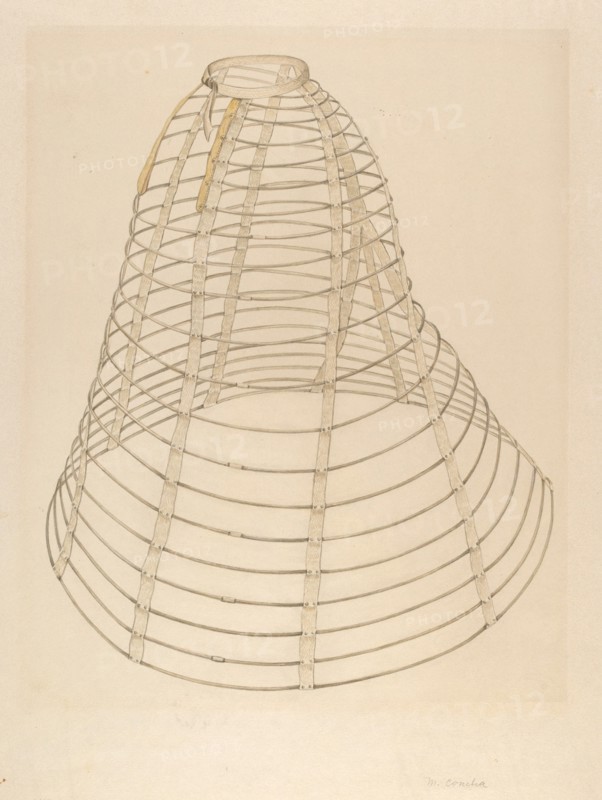 Hoop Skirt, c. 1937.