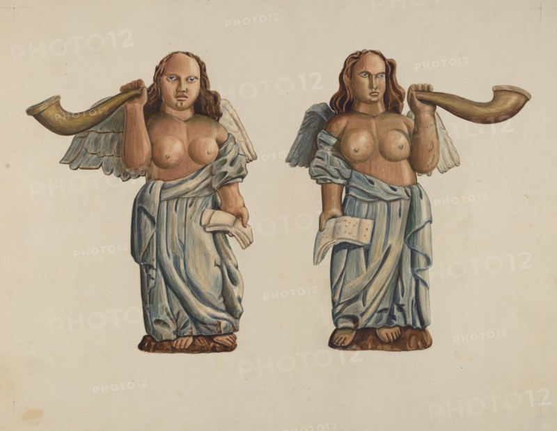 Two Angels, c. 1938.