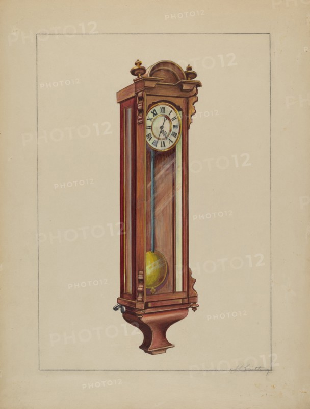 Wall Clock, c. 1937.