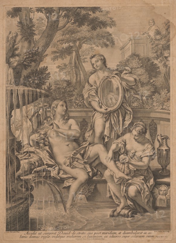 David and Bathsheba. Creator: Robert van Audenaerde.