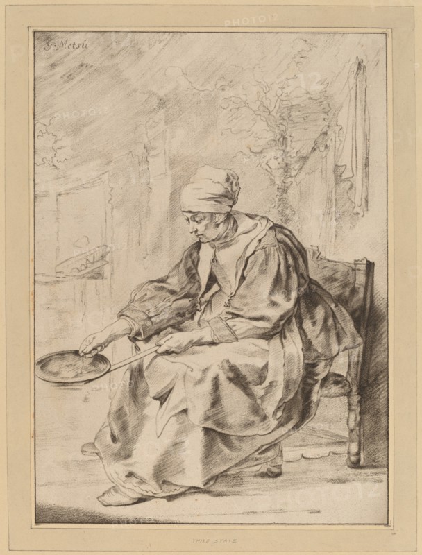 Pancake Woman, 1768.
