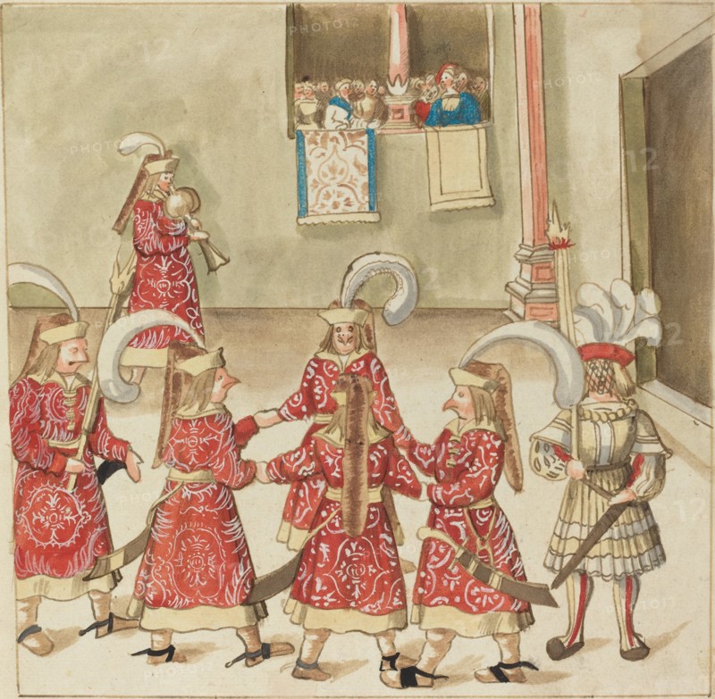 Masquerade, c. 1515.
