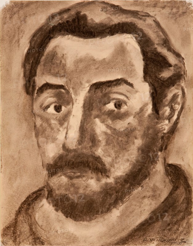 Head Of A Man, 1900.
