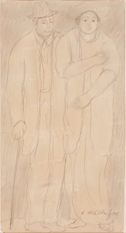 Man And Woman, 1905.
