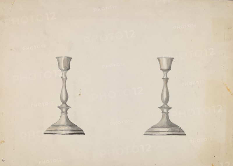 Candlestick, c. 1937.