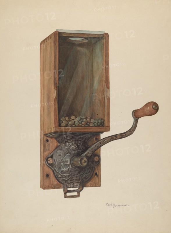 Coffee Mill, c. 1940.