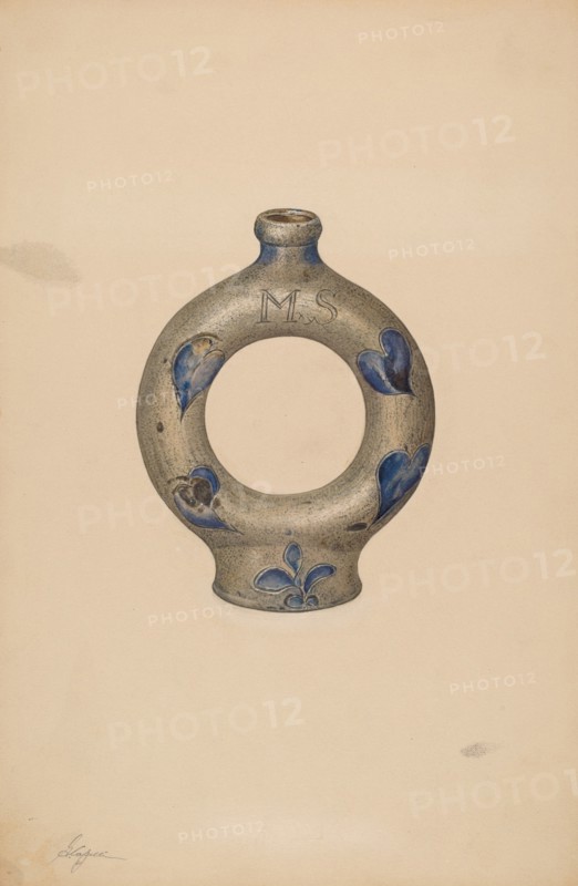 Ring Bottle, c. 1940.