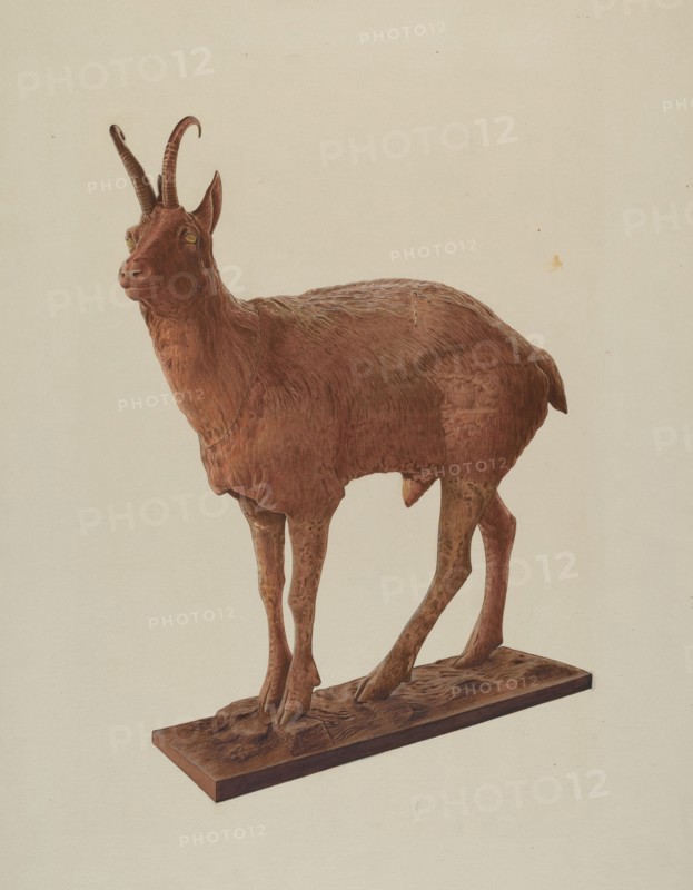 Cast Iron Goat, 1940.