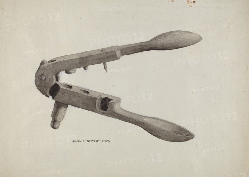 Bullet Mold, c. 1937.