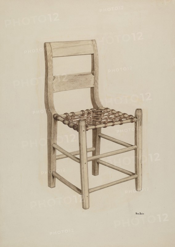 Laced Chair, c. 1940.